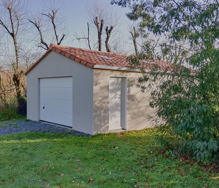 Garage Béton 1 Voiture