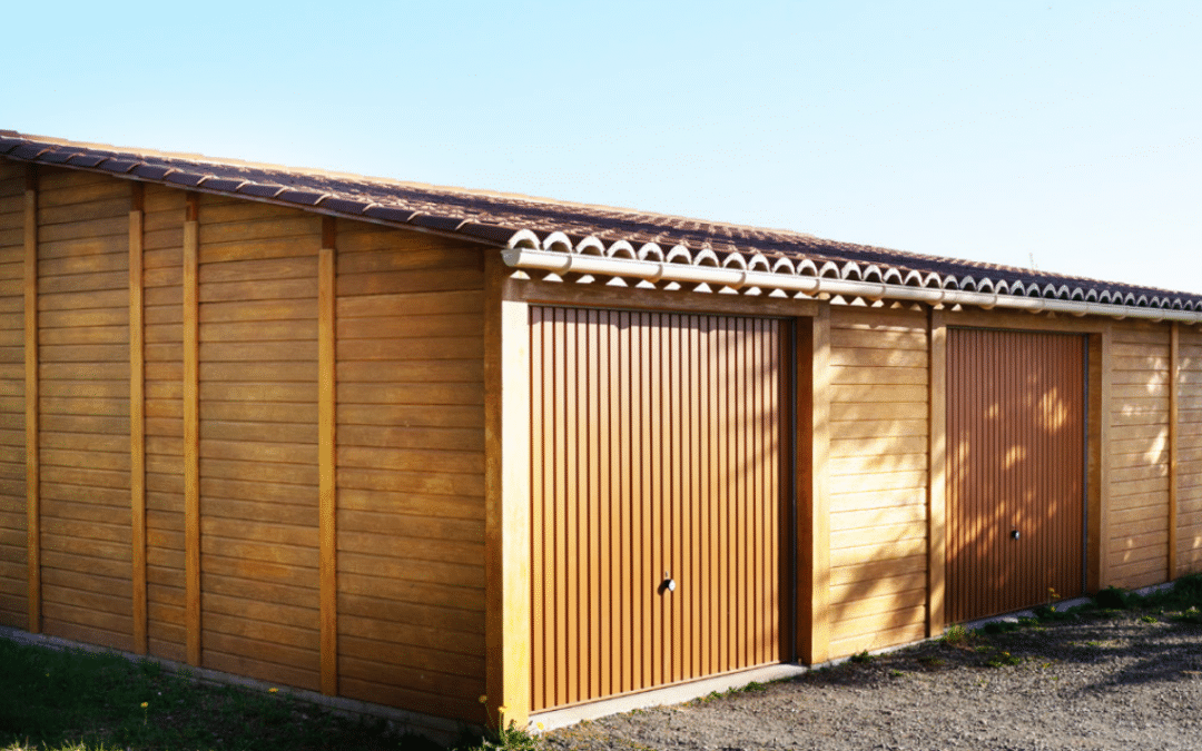 Garage Béton Aspect Bois 2 Voitures