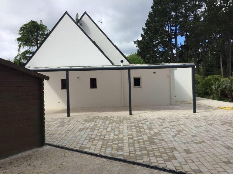 carport adossé 1 pente 3